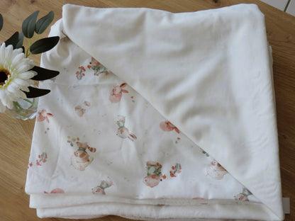 Ensemble couverture & oreiller personnalisable pour la maternelle / crèche