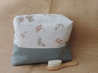 Trousse de toilette enfant en velours