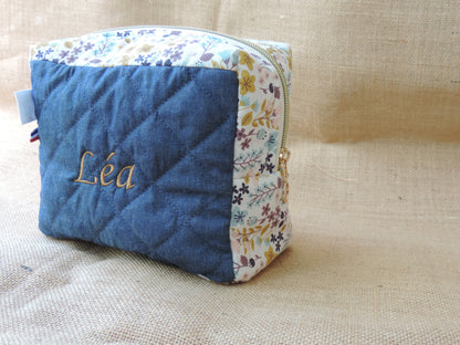 Trousse de toilette intérieur enduit