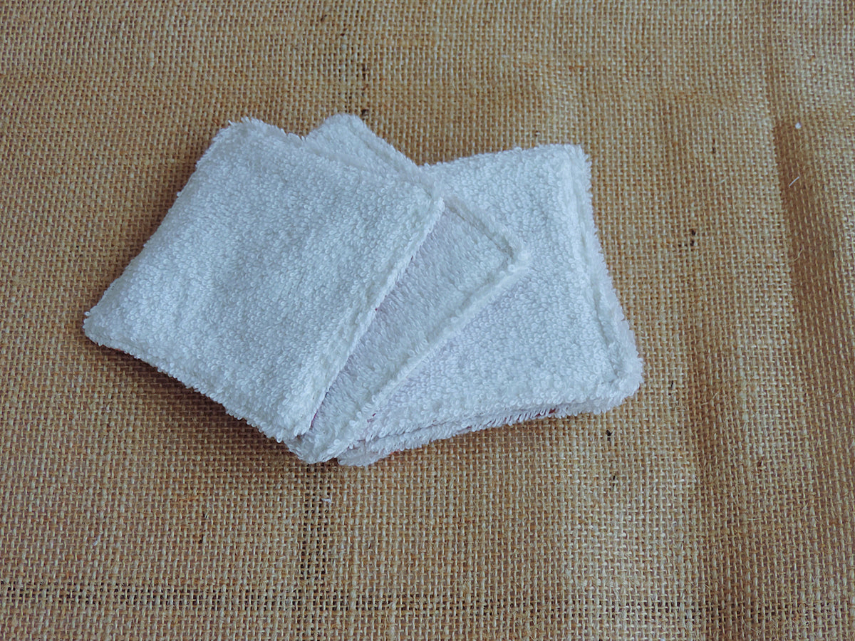 Lot de 5 Cotons lavables