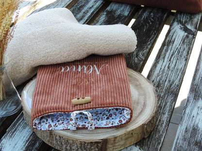 Pochette à livre personnalisée