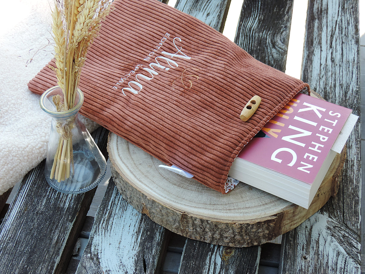 Pochette à livre personnalisée
